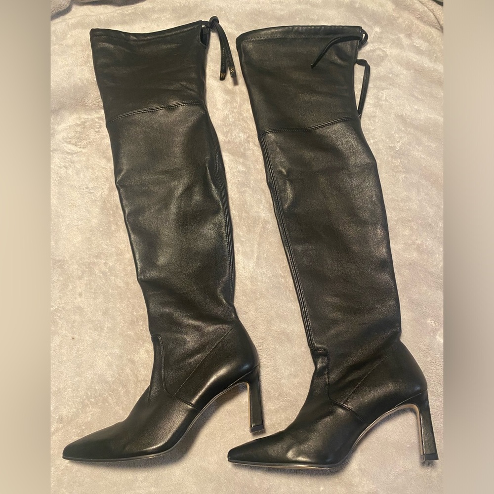 Stuart Weitzman Black Over the Knee Boots